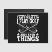 ゴルフで遊知ってるおもしろい (正面/裏面)