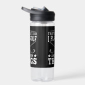 ゴルフで遊知ってるおもしろい ウォーターボトル (右面)