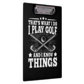 ゴルフで遊知ってるおもしろい クリップボード (右)