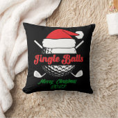 ゴルフとおもしろいいう予測できな玉 クッション (ブランケット)