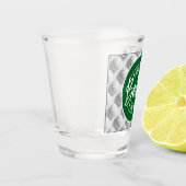 ゴルフとビールの面白い名言 バチェラーパーティーの結婚式 ショットグラス (左)