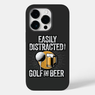 ゴルフとビールケースメイトiPhonで簡単に気を散らす Case-Mate iPhone 14 Proケース