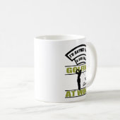 ゴルフとワークマグ コーヒーマグカップ (正面右)