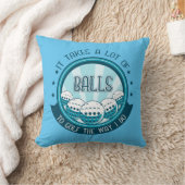 ゴルフにはやり方がボールが多い クッション (ブランケット)