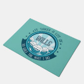 ゴルフにはやり方がボールが多い ドアマット (アングル)