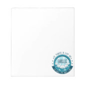 ゴルフにはやり方がボールが多い ノートパッド (正面)