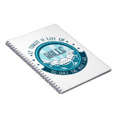 ゴルフにはやり方がボールが多い ノートブック (右側)