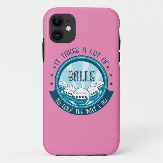 ゴルフにはやり方がボールが多い Case-Mate iPhoneケース (裏面)