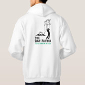 ゴルフのお父さん – グリーンで物事を解決 パーカ (裏面)