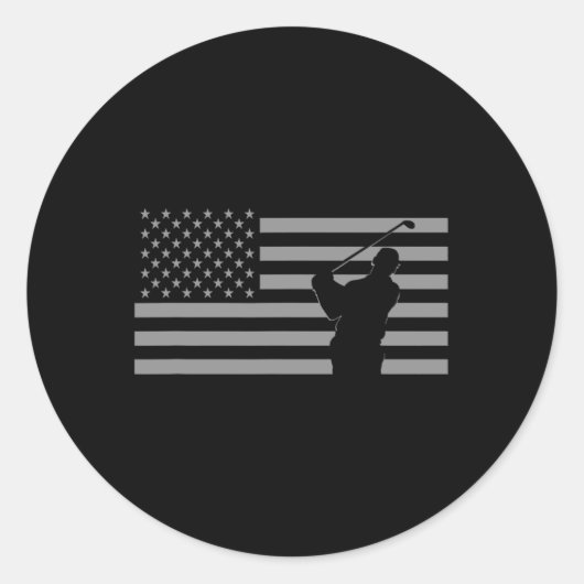 ゴルフのアパレルギフトのためのゴルファーのアメリカ人F ラウンドシール (正面)