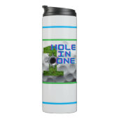 ゴルフのウォーターボトルの穴 タンブラー (回転右)