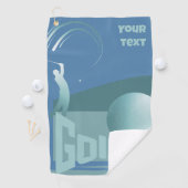 ゴルフのゴルファーゴルフクラブリゾート設備 ゴルフタオル (インサイチュ)