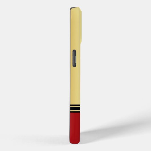 ゴルフのシルエットゴルファー、ボールのパーソナライズ Case-Mate iPhoneケース (裏面 / 右)