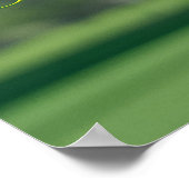 ゴルフのスーパーヒーローのポスター ポスター (角)