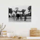 ゴルフのハーディングフォレソーム, 1920s ポスター (キッチン)