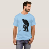 ゴルフのビッグフット Tシャツ (正面フル)