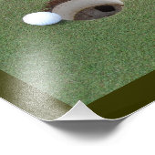 ゴルフのフラストレーション写真の拡大。 フォトプリント            (角)