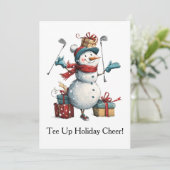 ゴルフのホリデーシーズンを祝おう！ シーズンカード (スタンド正面)