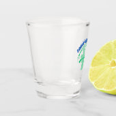 ゴルフのレピートを飲む ショットグラス (左)