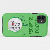 ゴルフの世界 Case-Mate iPhoneケース (裏面(横))