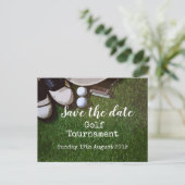 ゴルフの保存の日付ゴルフ大会の発表P 案内ポストカード (スタンド正面)