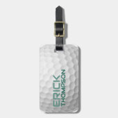 ゴルフの名札 ラゲッジタグ (正面縦)