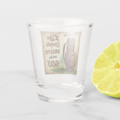 ゴルフの呼吸および遊ゴルフ ショットグラス (裏面)