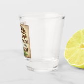 ゴルフの呼吸および遊ゴルフ ショットグラス (右)