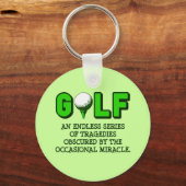 ゴルフの定義 キーホルダー (正面)
