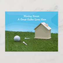 ゴルフの引っ越し家が素晴らしここに住む