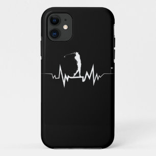 ゴルフの心拍デザインクール – ゴルファーへの贈り物 iPhone 11 ケース