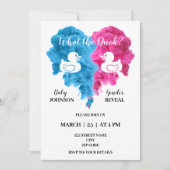 ゴルフの性別が招待状を明かす 招待状 (正面)