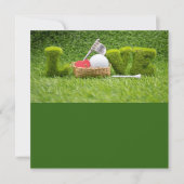 ゴルフの愛を持つゴルファーへのハッピーバレンタインデー (正面)