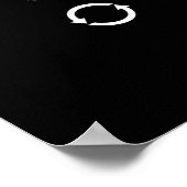 ゴルフの指示おもしろいゴルフ ポスター (角)