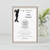 ゴルフの未来の引退パーティーII 招待状 (スタンド正面)