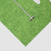 ゴルフの第1の誕生日と緑のゴルフフラグ 薄葉紙 (詳細)