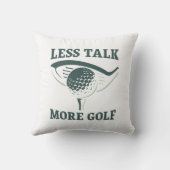 ゴルフの話を減らす クッション (裏面)