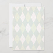 ゴルフの誕生日パーティー招待状 招待状 (裏面)