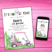 ゴルフの誕生日招待状 ゴルフの誕生日パーティー 招待状