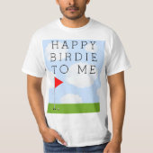 ゴルフの誕生日 Tシャツ (正面)