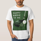 ゴルフの誕生日 Tシャツ (正面)