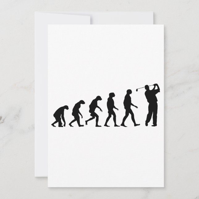 ゴルフの進化 (正面)
