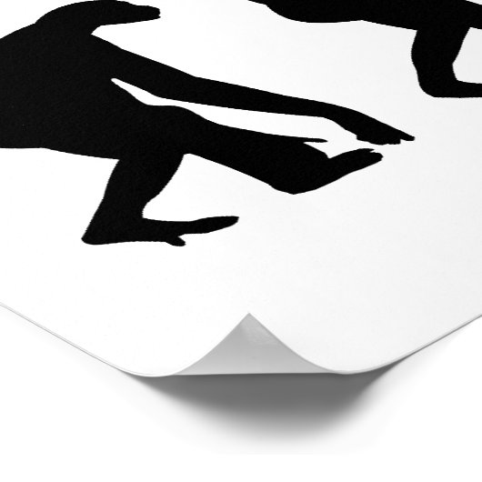 ゴルフの進化 ポスター (角)