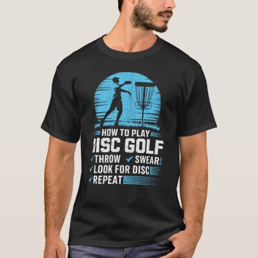 ゴルフの遊ディスク方法 Tシャツ (正面)