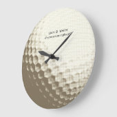 ゴルフの遊時間 ラージ壁時計 (傾斜)