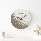ゴルフの遊時間 ラージ壁時計 (ホーム)