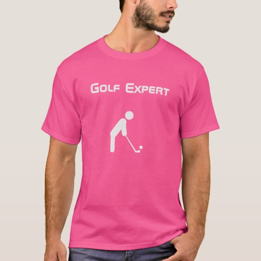 ゴルフの達人 メンズTシャツ Tシャツ (正面)
