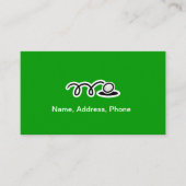 ゴルフの選手とトレーナーのための名刺 名刺 (正面)