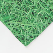 ゴルフはあなたの名前の球の手袋クラブ運転者に蹄鉄を打ちます フリースブランケット (角)