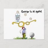 ゴルフはがき ポストカード (正面)